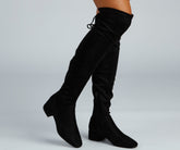 Bottes au-dessus du genou chics au quotidien